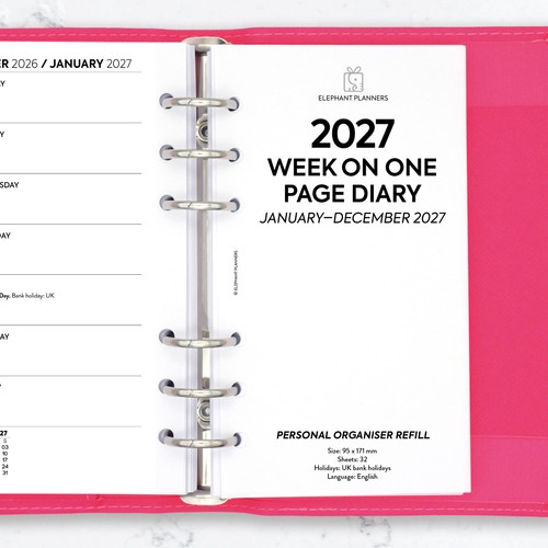 2027 week one - 2027, on