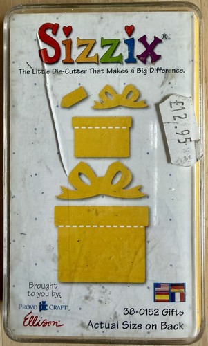 Sizzix gifts die cut original - sizzix,
