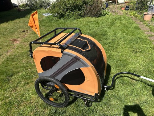 Doggy ride bike trailer - doggy,