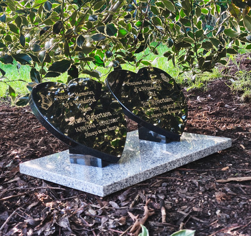 Memorial marker double - memorial,