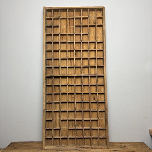 Vintage wooden printers tray - vintage,