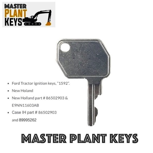 Master plant key fits - fits, ford