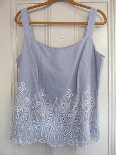 Bravissimo blue broderie lined - bravissimo,
