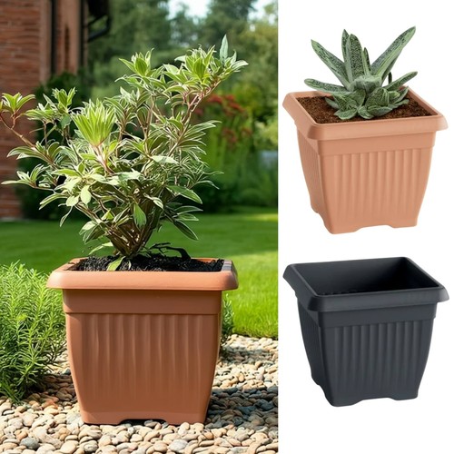 Square flowerpot planter - flowerpot,