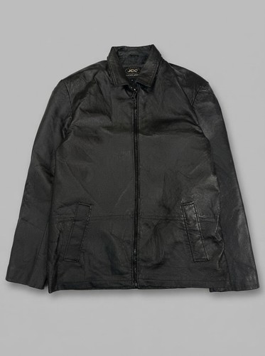 Vintage 90s black real - black, leather