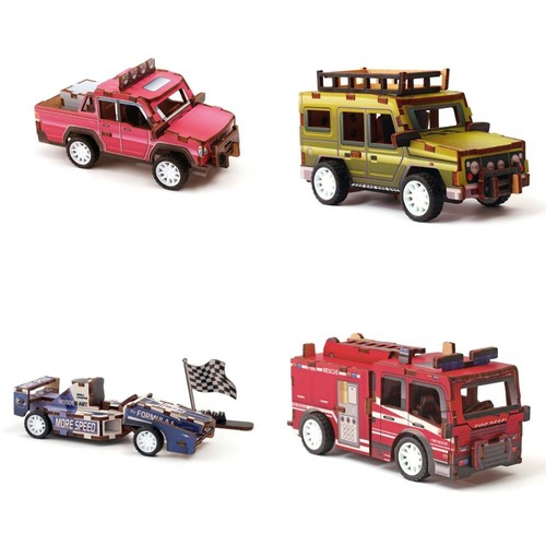 Wooden model vehicle kits - kits,