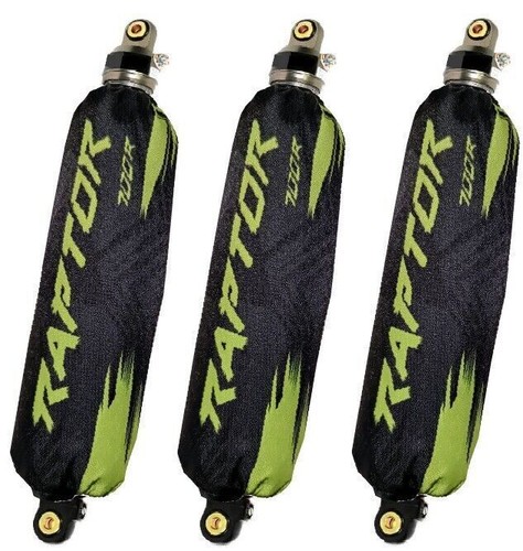 Black yellow shock covers - yellow,