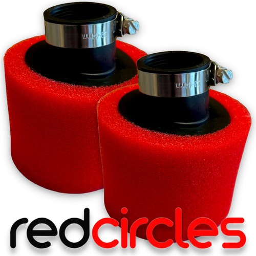 Red 35mm angled pit - 2x,