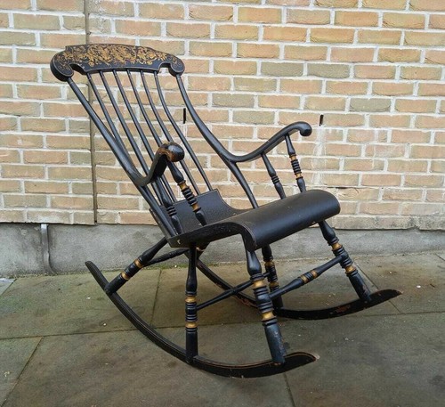 Scandinavian rocking chair - rocking,