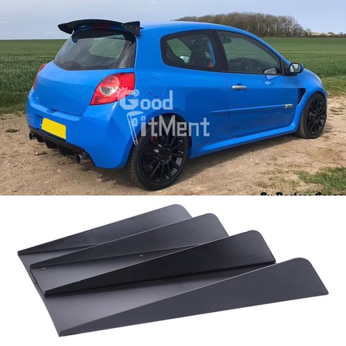 Matte black rear bumper - black,