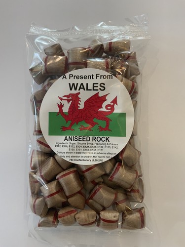 Chopped rock aniseed sweets - chopped,