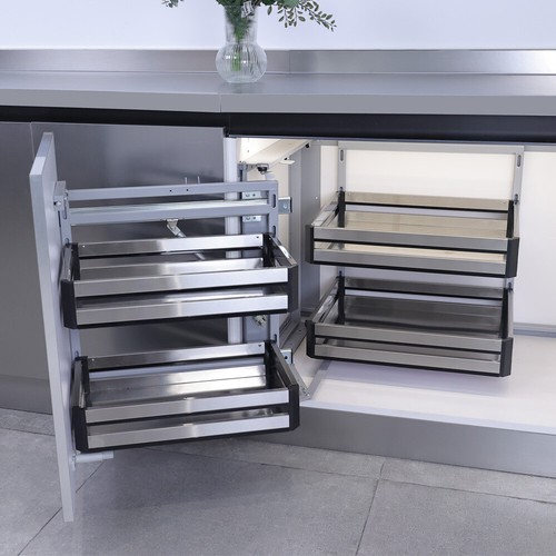Slide out kitchen cupboard - kitchen,