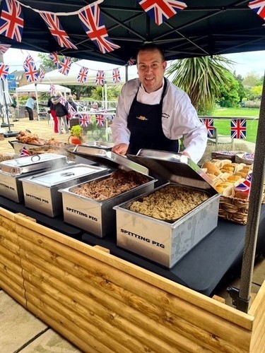 Hog roast machine catering - machine,