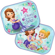 2 x Disney Sofia The First Car Sun Shade UV Baby Children Kids Window Visor 06