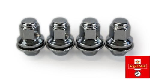 Wheel nuts silver for - 4,