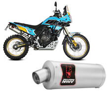 Mivv Exhaust Muffler Dakar Inox for Yamaha Tenere 700 World raid 2022   2024