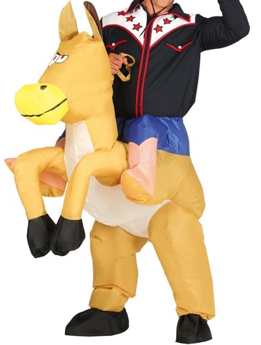 Inflatable horse fancy dress - inflatable,