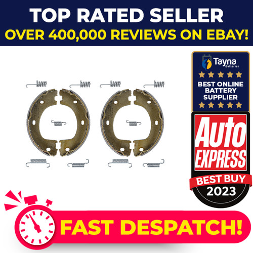 Handbrake shoes set adbp410050 - shoes,