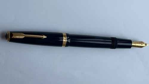 Vintage blue parker duofold - blue,