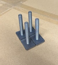 BMW MINI Roof Bar T Bolt Sliding Block for Roof Box M8x55mm Set Of 4 2444005 XX