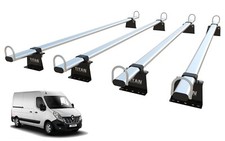 Roof Rack 4 Bars for RENAULT MASTER van (2010-2024) TITAN WorkReady