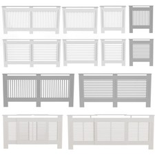 Elegant White Radiator Cover