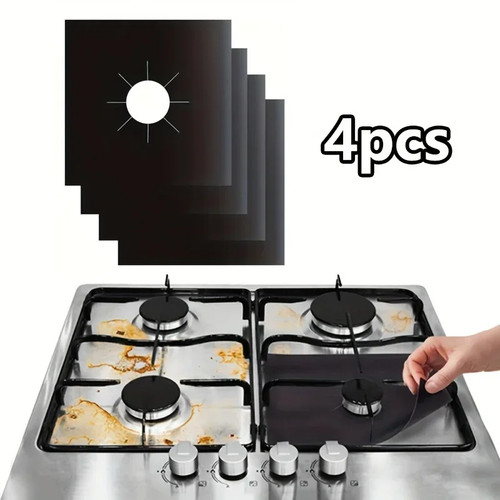 4pcs teflon stove - stove, protector