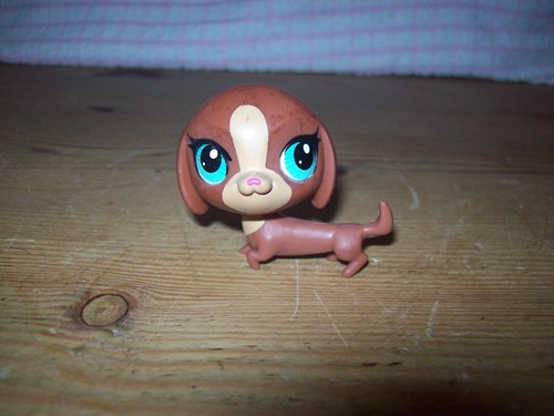 Littlest pet shop dachshund - littlest,