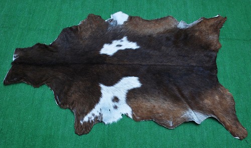 Luxury goat hide rug hair - goat,