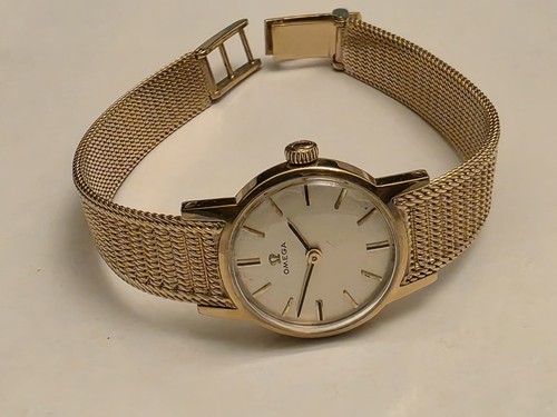 Rare vintage ladies omega - ladies, 9ct