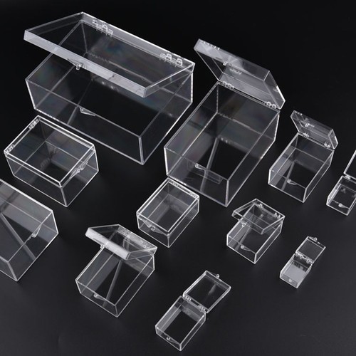 Clear small plastic storage - clear,
