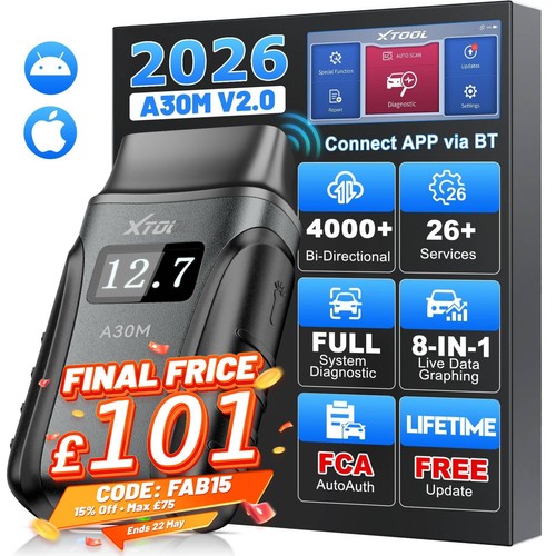 Xtool a30m obd2 scanner - xtool,