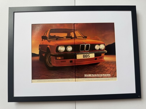 Framed 1984 e28 bmw 535i - bmw, bbs