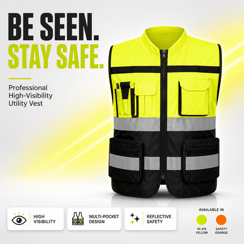 Viz vest high vis - vest, safety