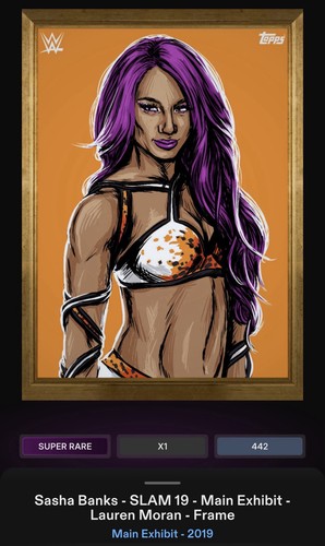 2019 topps slam digital - topps, sasha