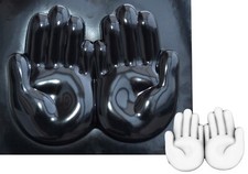 Mold Hands DIY Statue Garden