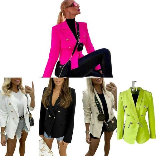 Ladies gold button lined - ladies,