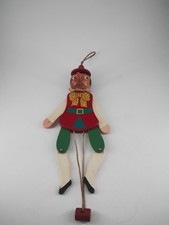 Wooden jumping jack puppet - wooden,