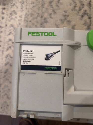 Festool ets 125 eq - 125/3, eq-plus