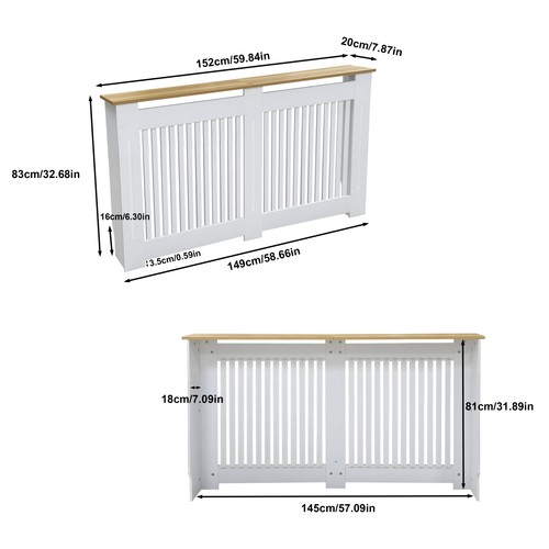 100cm modern radiator - modern,