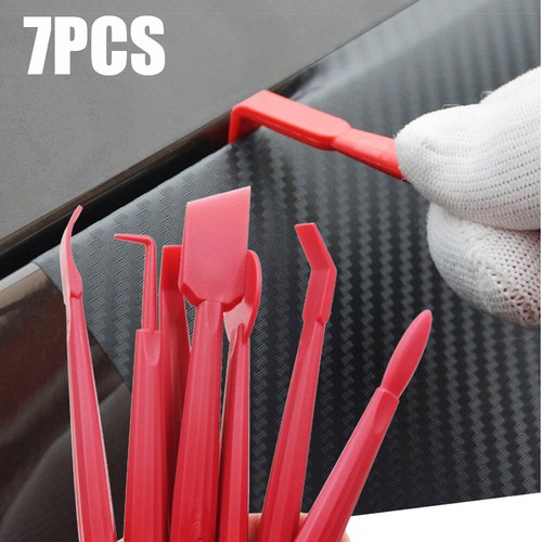 Red carbon fiber decal film - fiber,