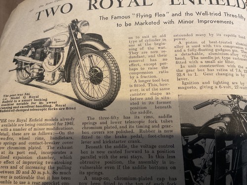 Royal enfield flying - enfield, flea