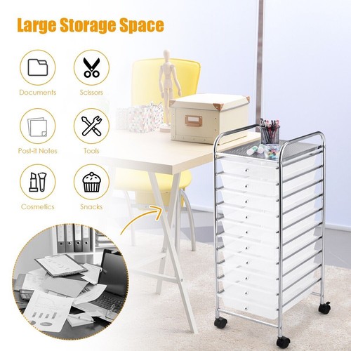 Drawers storage trolley - storage,