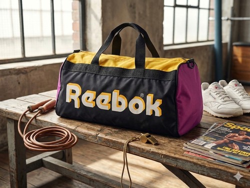 Vintage 90s reebok duffel - 90s,