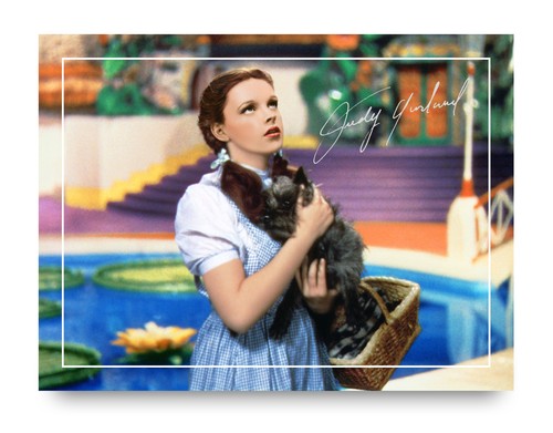 Judy garland signed - garland,
