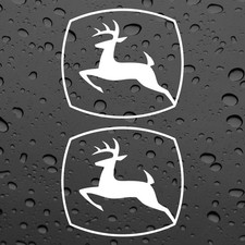 JOHN DEERE X2 STICKERS VINYL