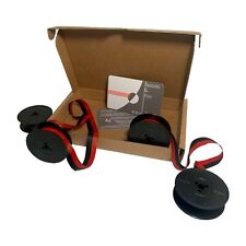 2x Olivetti Lettera 22 Typewriter Ribbon Red/Black - Gift Box - ZenTypewriters