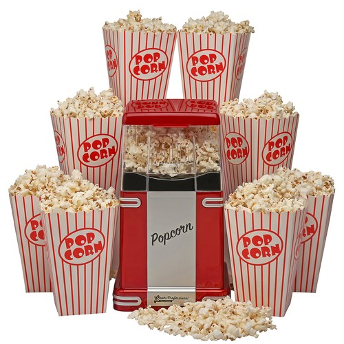 Retro design popcorn maker - retro,