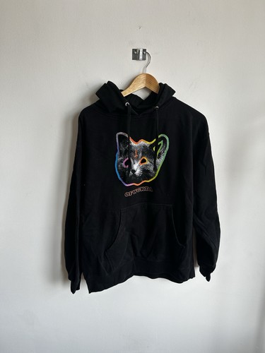 Ofwgkta rainbow cat hoodie - cat,