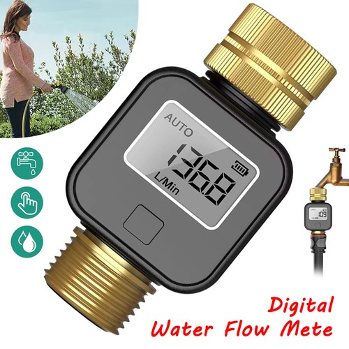 Garden hose water flow - hose, meter